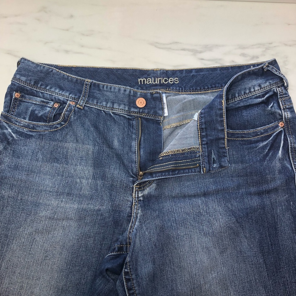 Maurices Straight Leg Jeans Size 20x Short - Picture 2 of 6